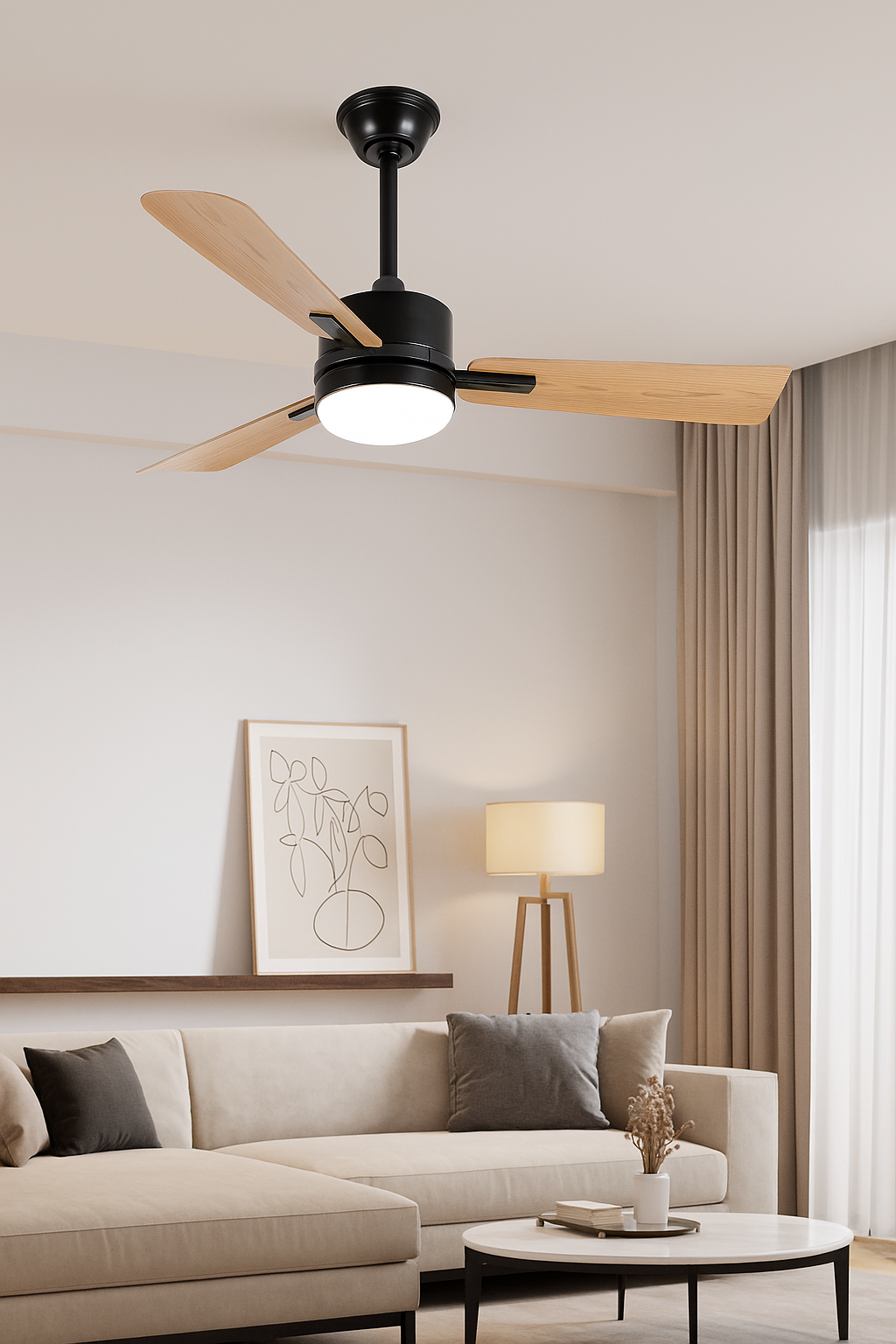Plafonski Ventilator sa svetlom