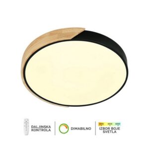 LED plafonska lampa F2811-30C sa daljinskom kontrolom i CCT promenom boje svetla