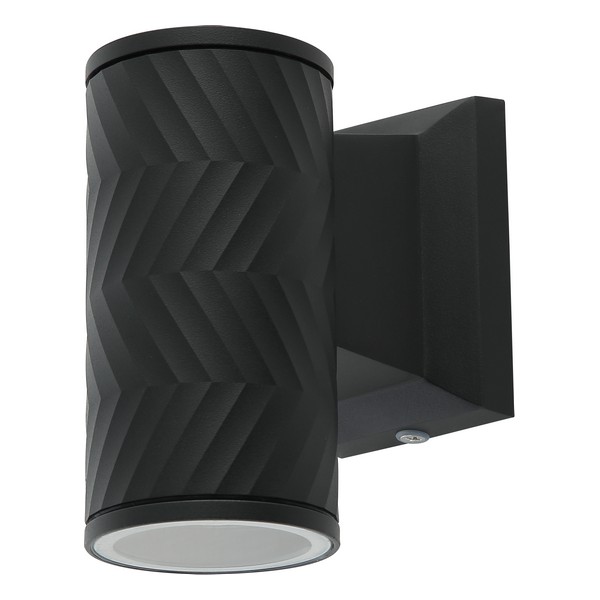 Spoljna zidna lampa GU10 crna IP54