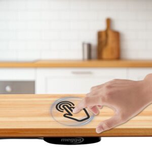 Skriveni senzor za drvo 12V/24V za LED rasvetu – Crni