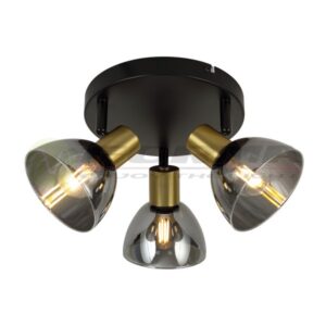 Spot lampa FE407-3R BK+SG