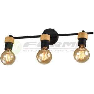 Spot lampa FE706-3 BK+WD