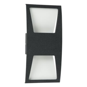 Spoljna LED lampa S4372 BK+WH