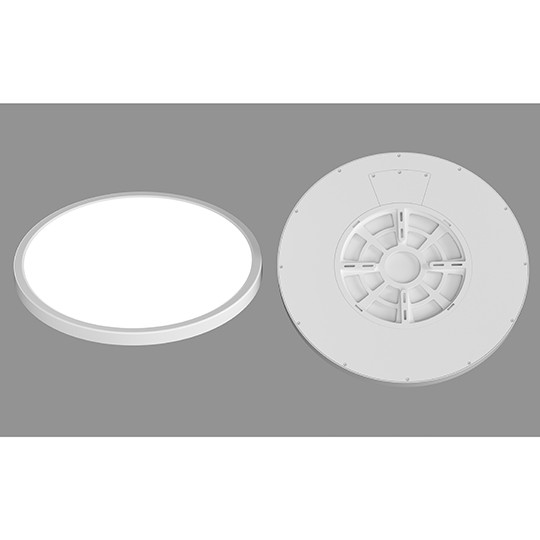 LED Plafonjera 32W 3CCT DIP Switch 2800/4000/6000K Bela IP40 - Слика 3