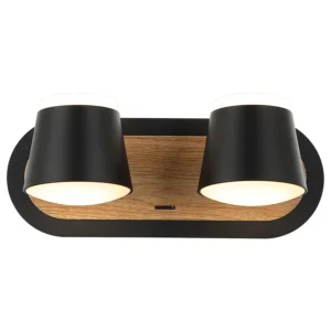 led-zidna-lampa-f2077-16z-crna-drvo-forma